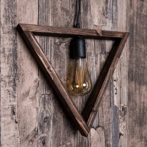 Lampa din lemn Otawa palisandru