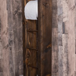 Suport pentru role de hartie igienica Budapesta palisandru