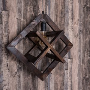 Lampa din lemn Devenport palisandru