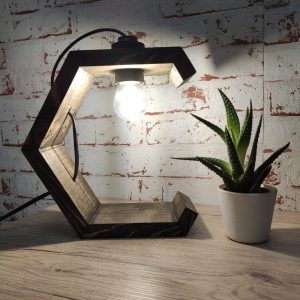 Lampa de birou Cordoba wenge