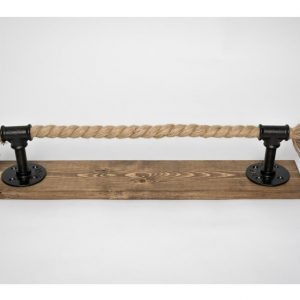 Portprosop cu sfoara Bedford negru/palisandru