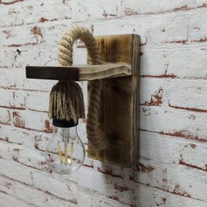 Aplica din lemn Amsterdam ars lacuit