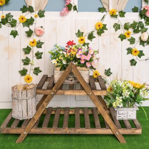 Suport pentru ghivece The Wood Garden palisandru