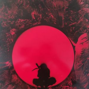 Tablou spray paint, In the shadows 29.7×42 cm