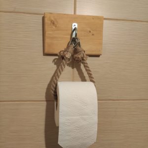 Suport pentru hartie igienica cu sfoara Thrace Alun