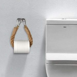 Suport hartie igienica cu sfoara, Crewe, natur