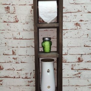 Suport hartie igienica, cu prindere in perete, Munich, palisandru