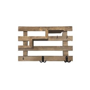 Cuier cu etajera si cinci agatatori, Cincinnati, palisandru