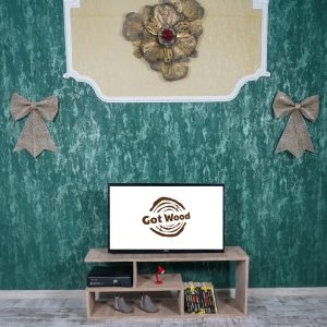 Comoda TV, Parol, 80X39X25 cm, Stejar Bardolino
